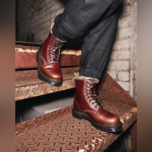 Dr. Martens 1460 SERENA FAUX FUR BOOTS